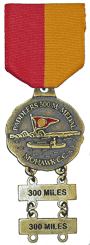 500 Mile Award Medal